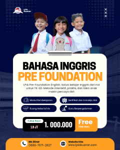 Bahasa Inggris Anak